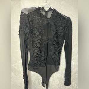 Mesh Lace Bodysuit